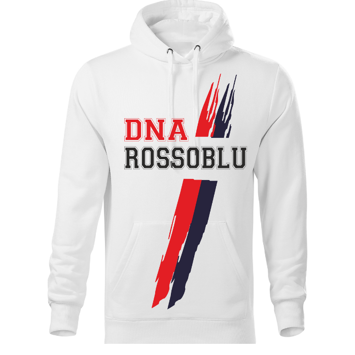Felpa Dna Rossoblù Stripe