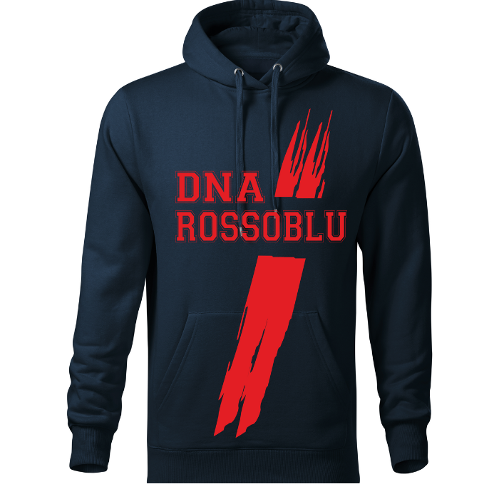 Felpa Dna Rossoblù Stripe
