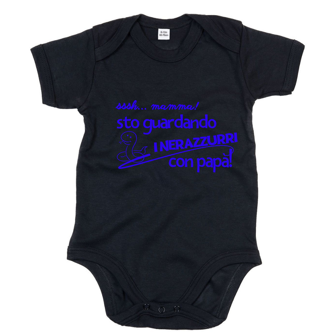 Body Neonato/Bimbo SSH MAMMA Nerazzurri