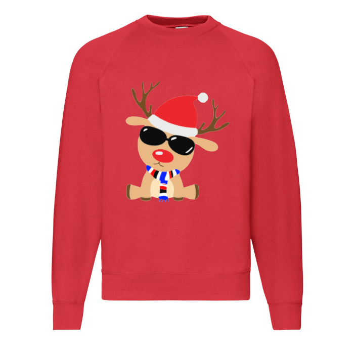 Felpe Natale Blucerchiate