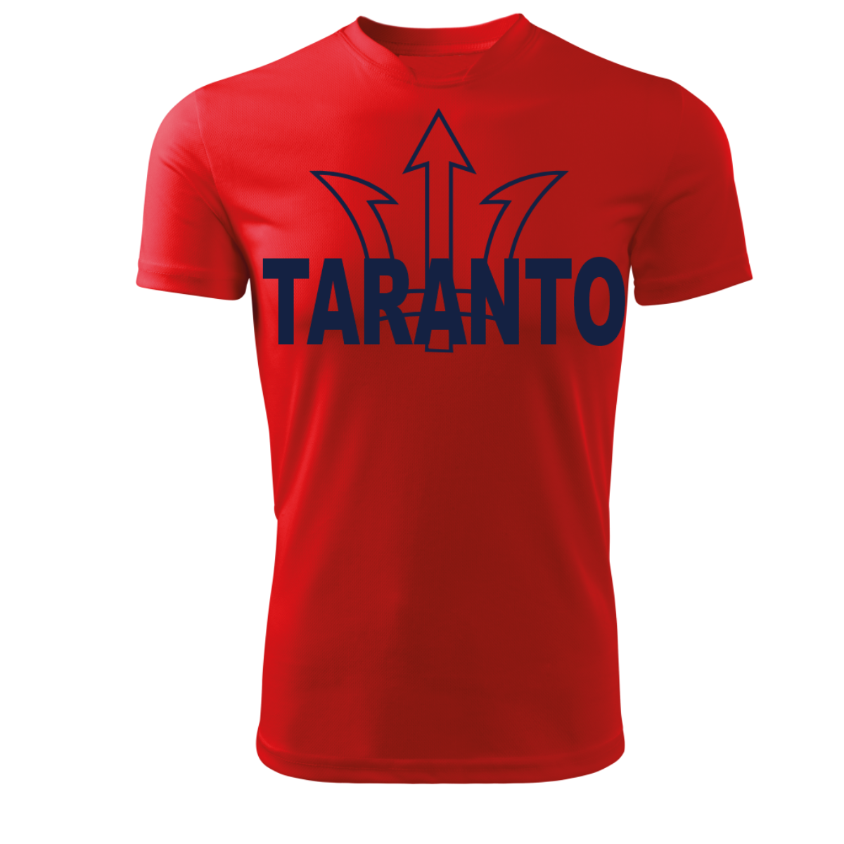 T-Shirt TARANTO Rossa (Taglia Adulto/Bimbo)