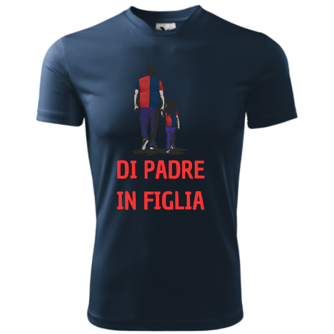 T-Shirt DI PADRE IN FIGLI* - ROSSOBLU
