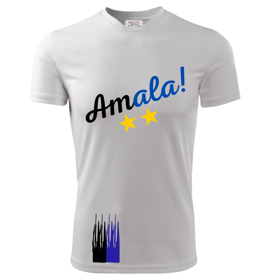 T-Shirt AMALA - CAMPIONI NERAZZURRI (Taglie Adulto/Bimbo) - Zena Padel