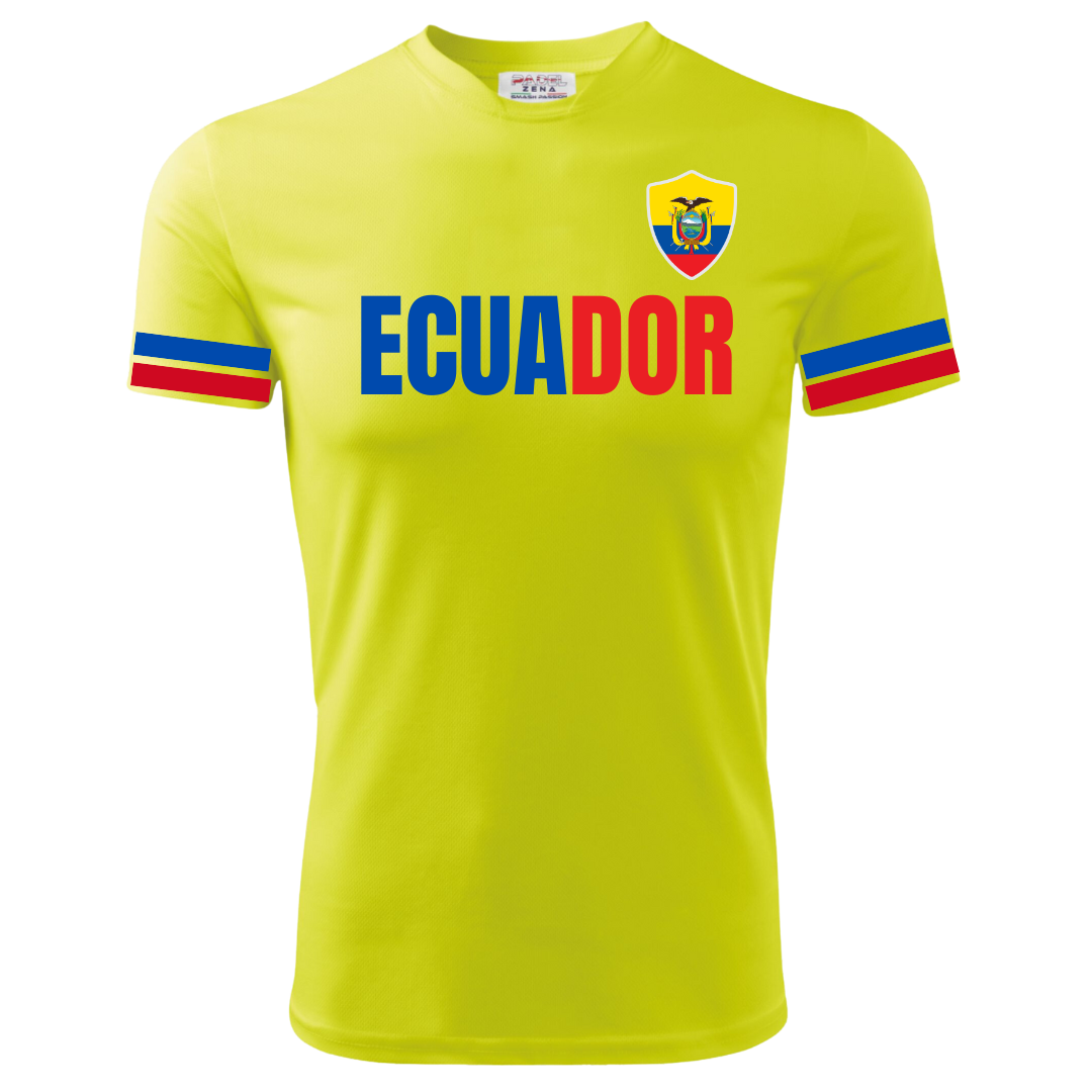 T-Shirt ECUADOR Sleeves - Zena Padel