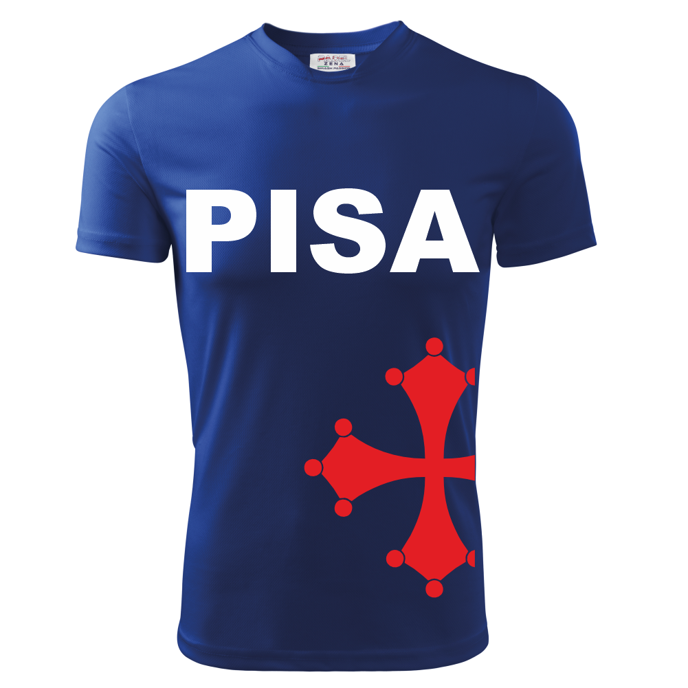 T-Shirt PISA Blu Royal