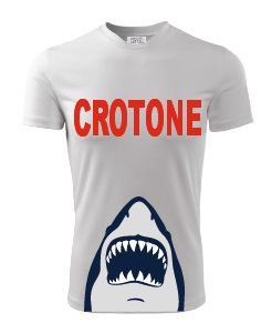 T-Shirt CROTONE Bianca (Taglia Adulto/Bimbo)