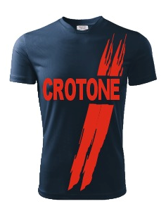 T-Shirt CROTONE Blu (Taglia Adulto/Bimbo)