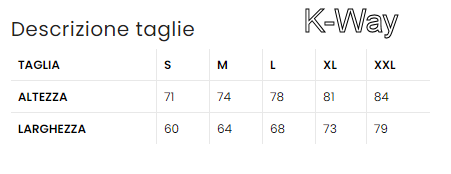 ⭐️ NEW!!! K-Way RedAndBlue San Giorgio