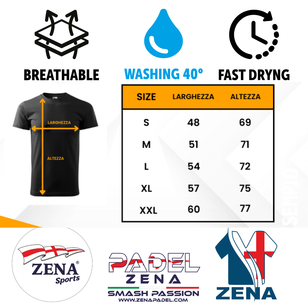 T-Shirt WAVE ROMANIA - Zena Padel