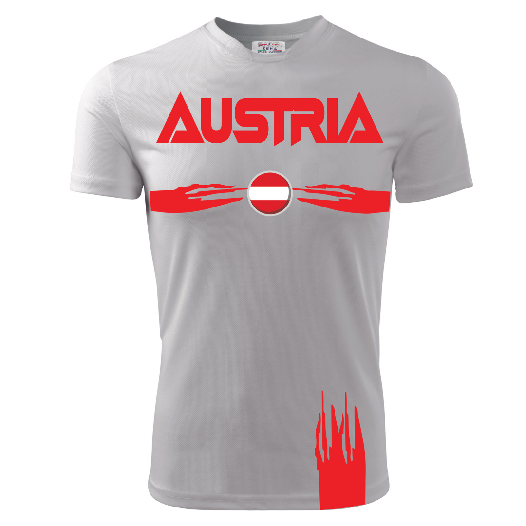 T-Shirt EUROPEI AUSTRIA - Zena Padel