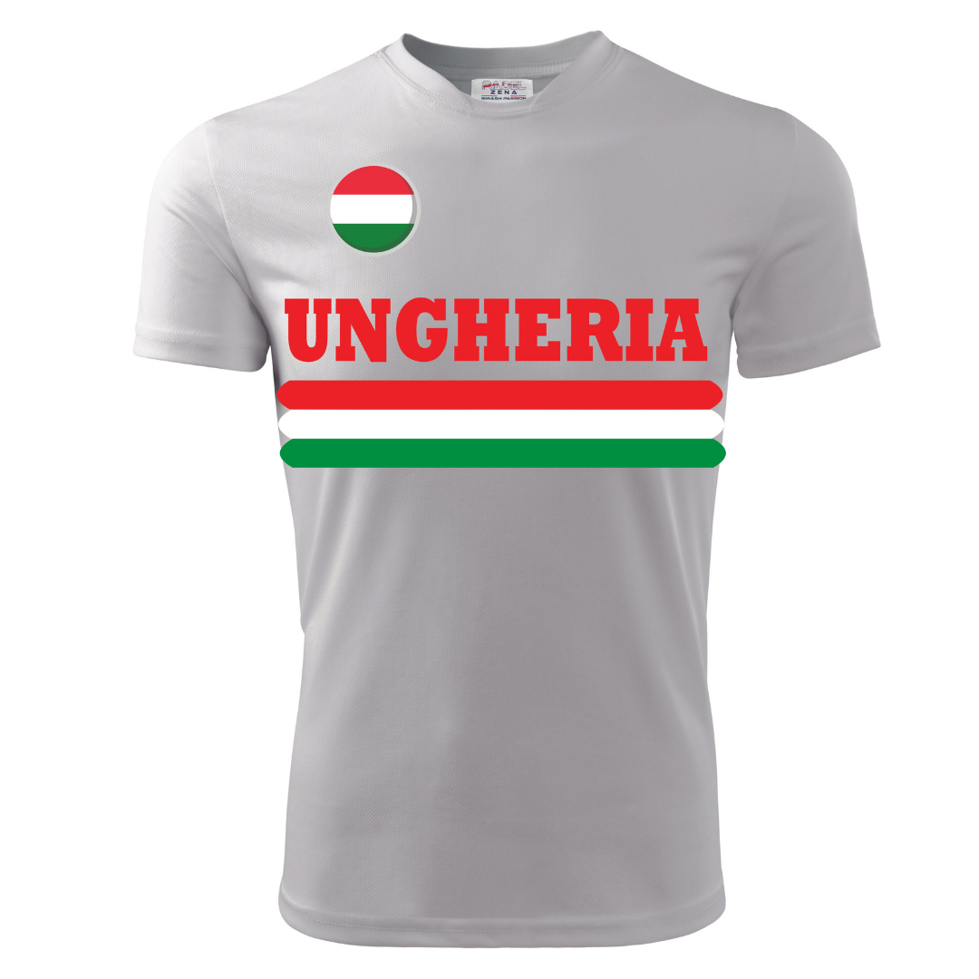 T-Shirt EUROPEI UNGHERIA - Zena Padel