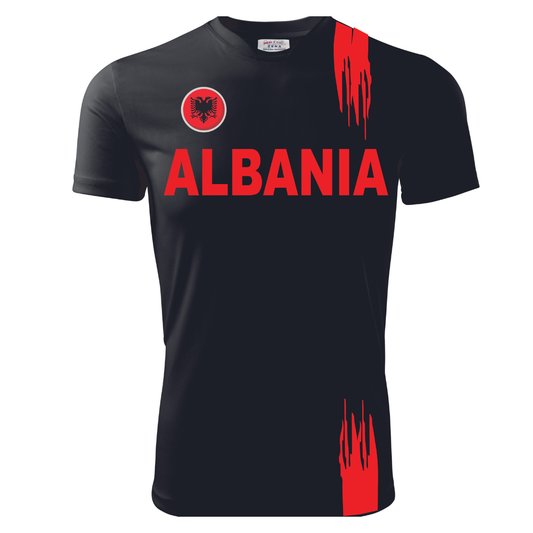 T-Shirt EUROPEI ALBANIA - Zena Padel