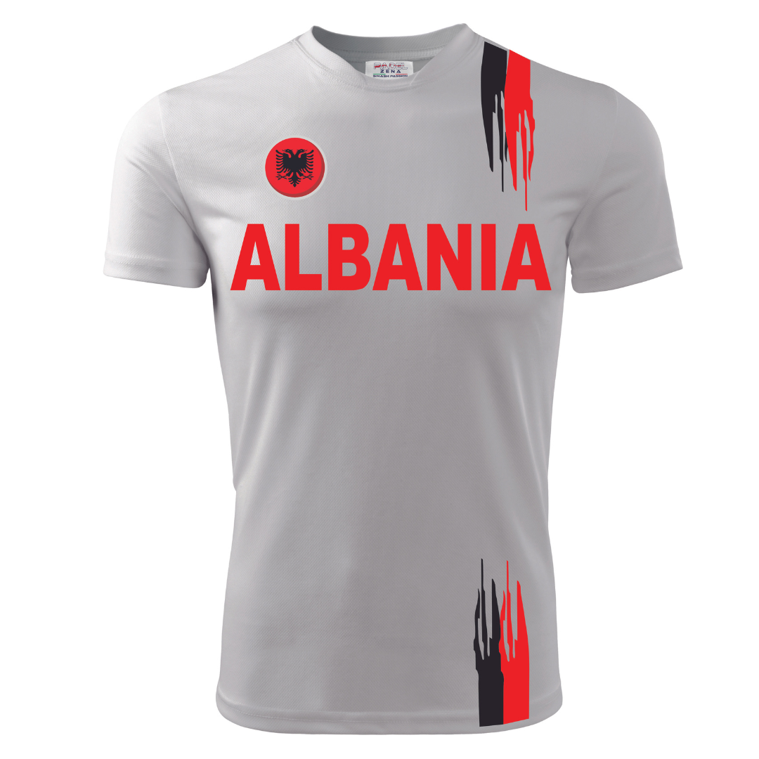 T-Shirt EUROPEI ALBANIA - Zena Padel