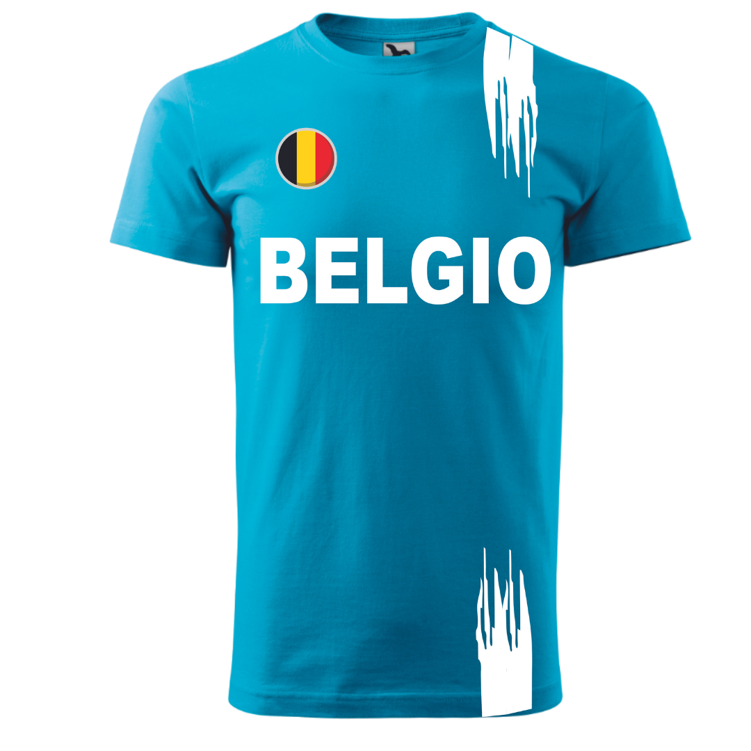 T-Shirt EUROPEI BELGIO - Zena Padel