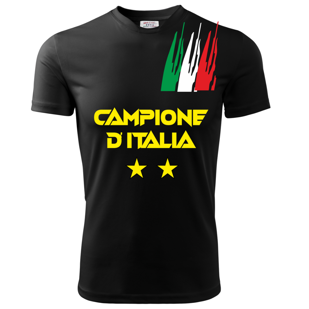 T-Shirt CHAMPIONS - CAMPIONI NERAZZURRI