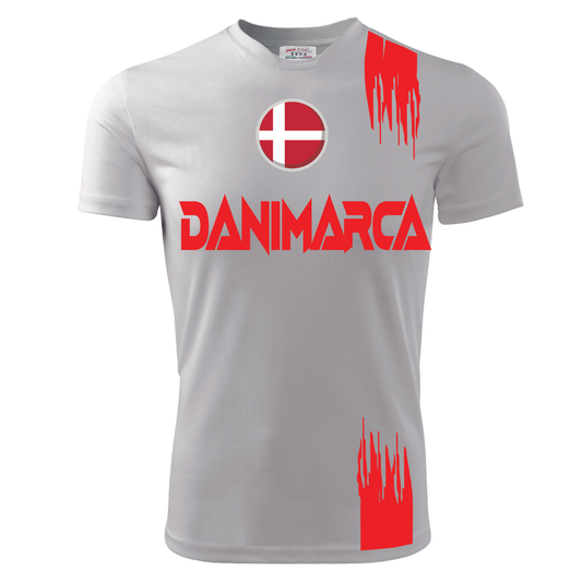 T-Shirt EUROPEI DANIMARCA
