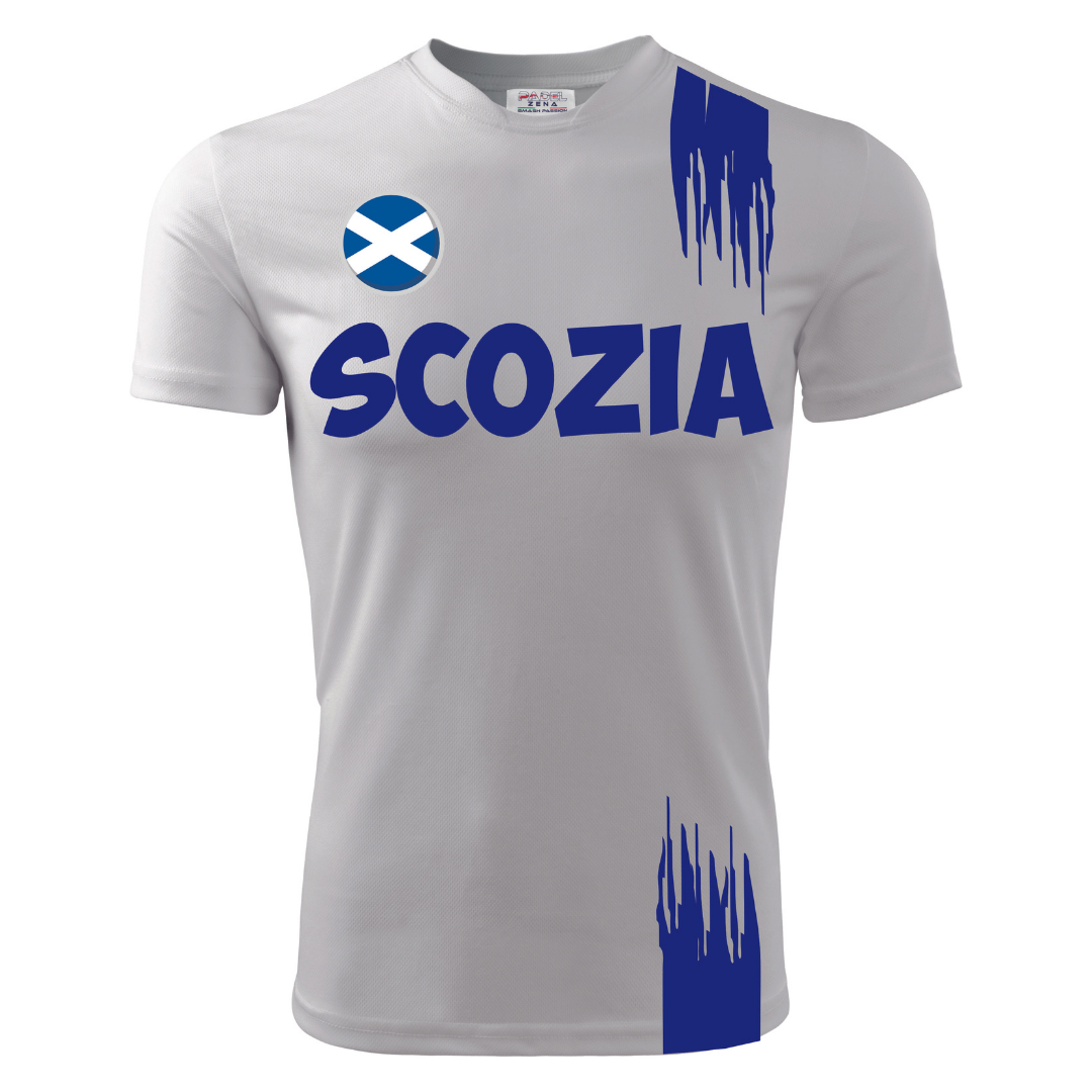 T-Shirt EUROPEI SCOZIA - Zena Padel