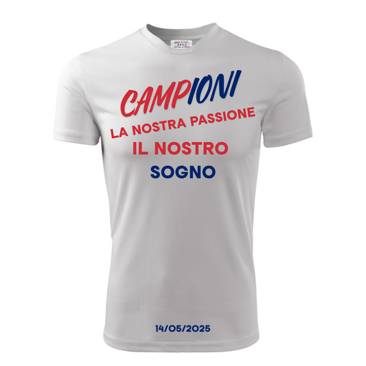 Maglia Campioni Bologna 2025 – Il Nostro Sogno
