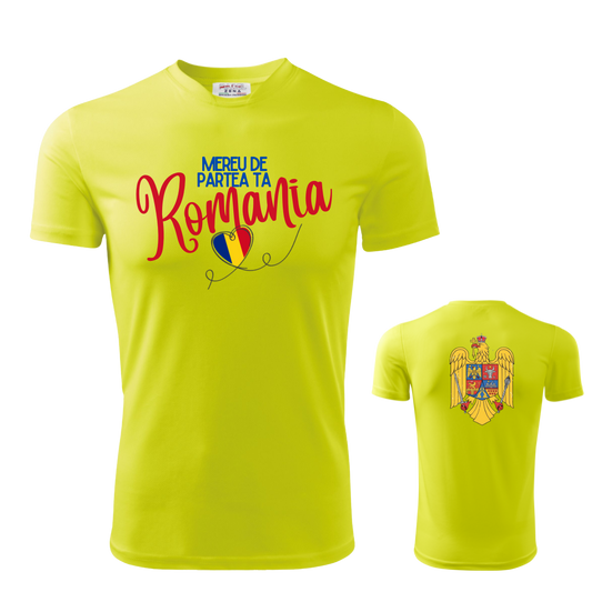 T-Shirt ROMANIA Partea Ta - Zena Padel