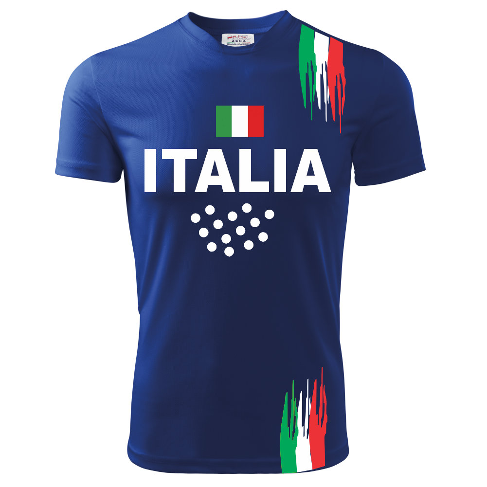 T-Shirt ITALIA Nation (Adulto/Bimbo) - Zena Padel