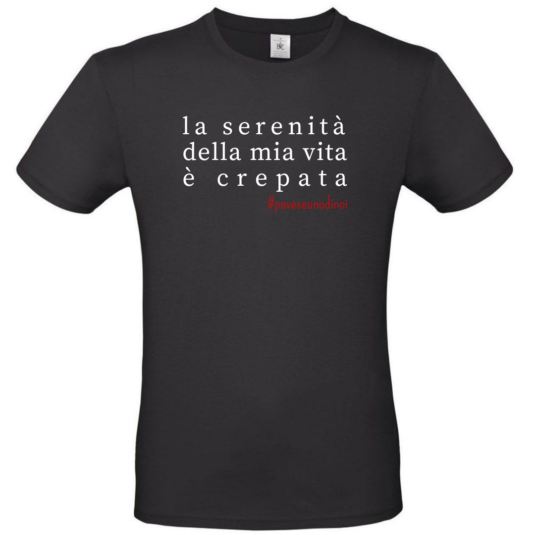 T-Shirt - Pavese Uno di Noi - Serenità crepata