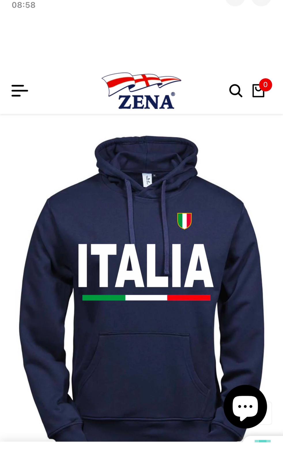Felpa Italia