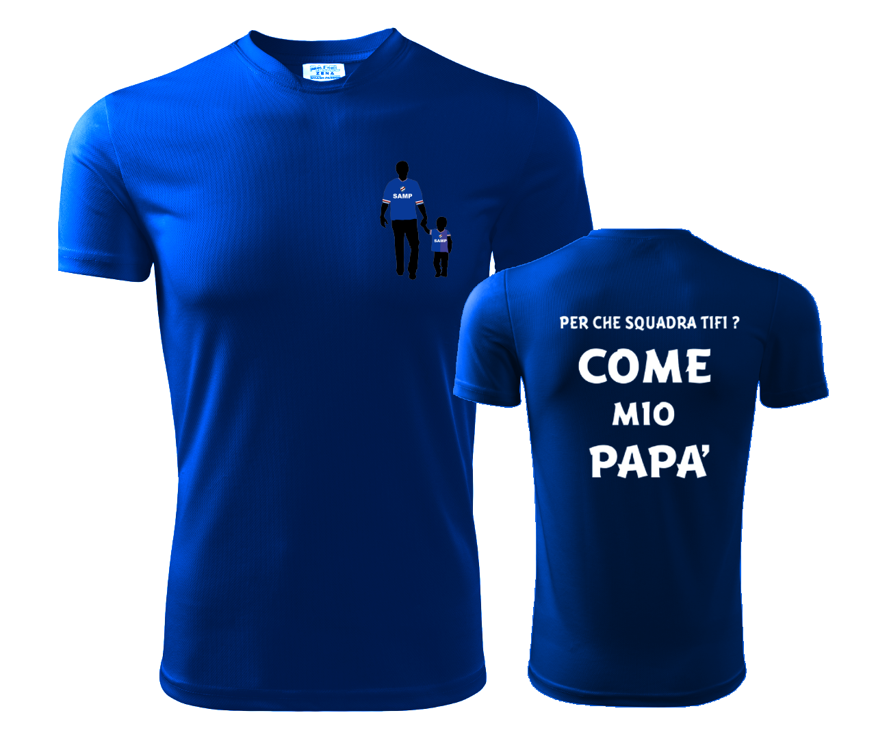 T-Shirt Baby COME MIO PAPA' Samp