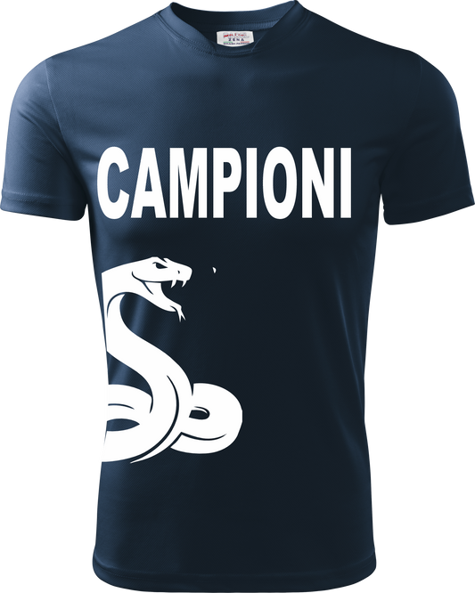 T-Shirt SNAKE - CAMPIONI NERAZZURRI