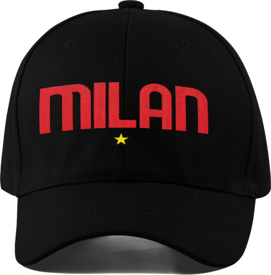 Cappellino Baseball SCRITTA Milan